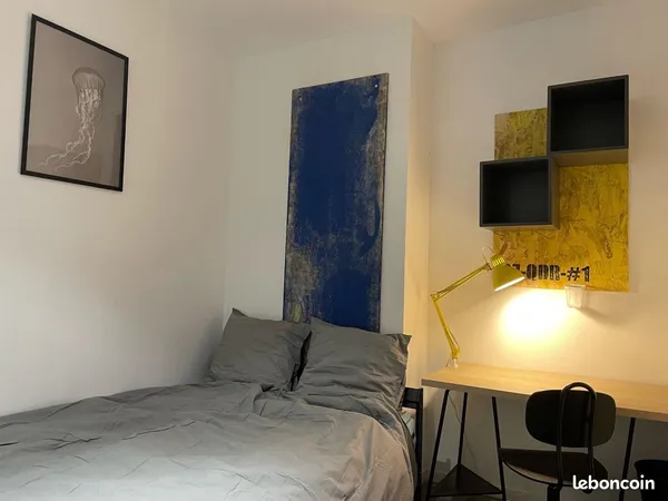 37QDR#1 - Chambre dans colocation meublée - haut de gamme