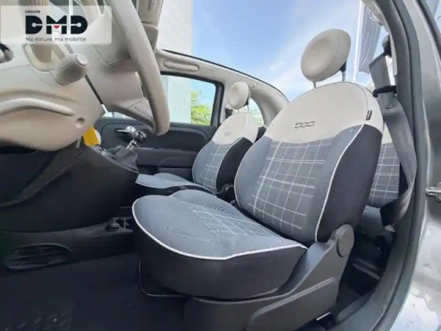 Fiat 500 1.2 8v 69ch lounge — photo 10