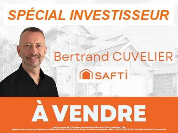 SPÉCIAL INVESTISSEUR - maison 85 m² - 3 ch - DPE = D - louée 750 € / mois