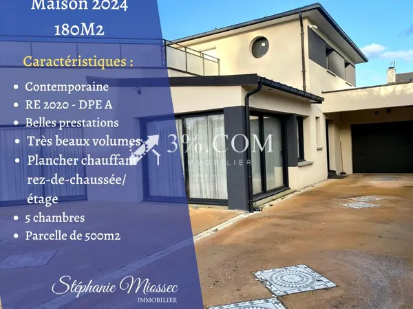 Maison 7 pièces 180 m²