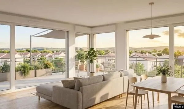 Attique d'Exception pour ce Superbe T5 de 120 m² avec 165 m² de Terrasses  Crépieux, Rillieux-la-Pa