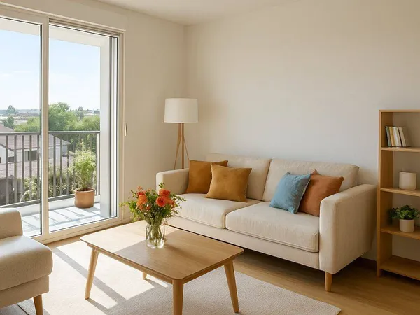 Appartement 3 pièces 56 m²