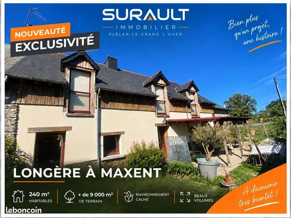 Longère 6 pièces 240 m²