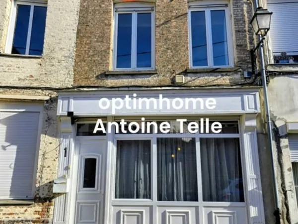 Le Cateau 59360 - Maison deux chambres en centre ville - Idéal investisseur