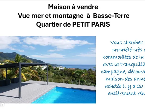 Propriété 115m2 Basse Terre