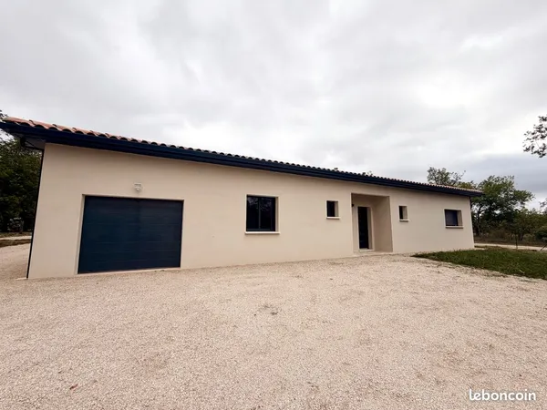 Maison neuve 120 m² - 3 chambres - jardin, terrasse et garage