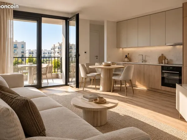 Appartement 2 pièces 38 m²