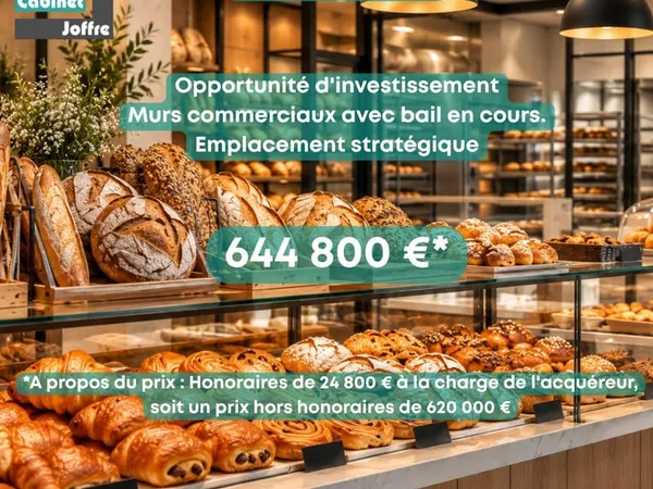 Fontainebleau, Murs commerciaux avec bail en cours et F4 rat