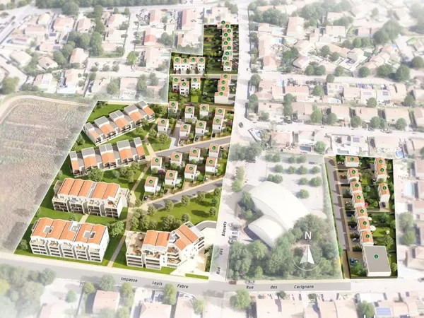 Terrain 212 m² Cournonterral