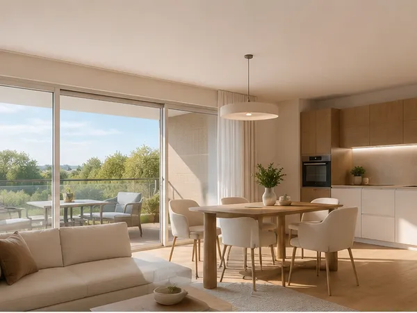GRAND T3 75M2 TRIPLE EXPOSITION AVEC TERRASSE