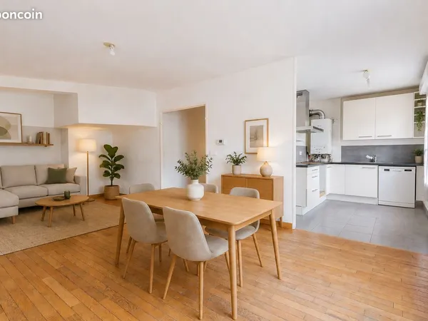 T3 65m² résidence 2010, 2 suites, parking x2 + cave