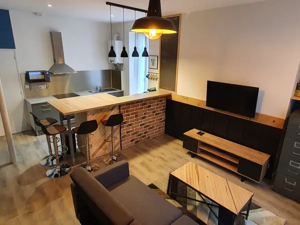 Appartement F2 meublé proche centre-ville