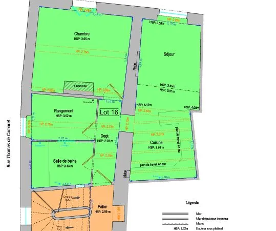 Ensemble immobilier 2 logements - 97 m² - Centre historique Pernes-les-Fontaines