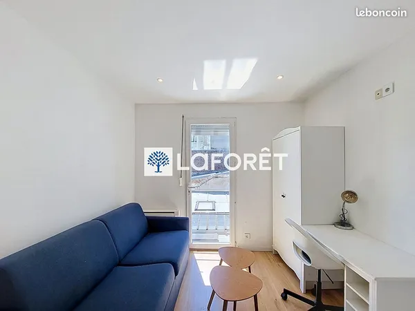 Studio 1 pièce 11 m²
