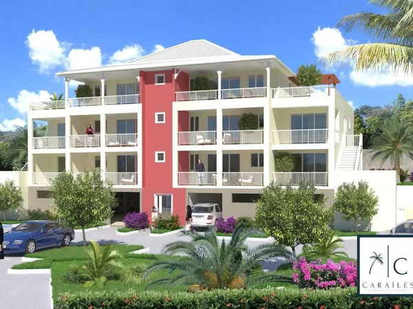 T3 en dernier étage avec grande terrasse 62m² – Le Clos de Belème 2, Le Lamentin