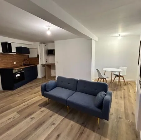 Appartement T2 rénové et meublé 45 m²