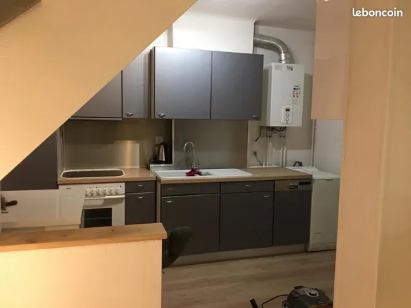 F2 meublé 37 m2