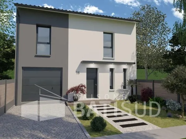 SAINT GENES MAISON 90m² SUR 300M² TERRAIN