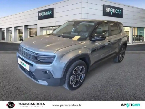 Jeep Avenger electrique 156ch 115kw summit