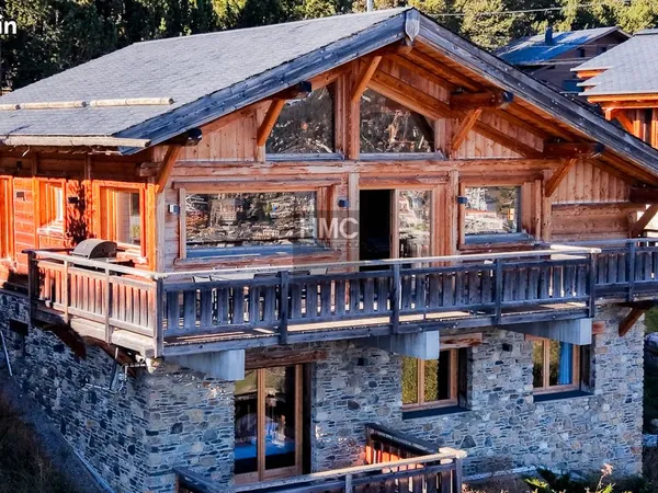 Chalet d'exception - Vue panoramique et pistes à pied