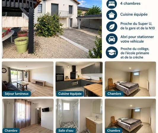 Maison à louer à vivonne