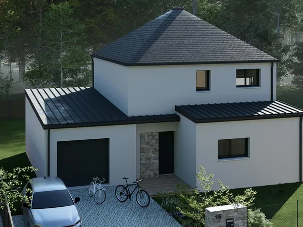 Terrain + maison 105 m²