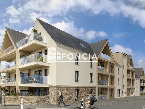 Lumineux appartement T2, très belles prestations, proche plage de TRESTRAOU