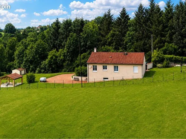 Villa au vert - 100 m² habitables + 100 m² de sous-sol - terrain 2 410 m²