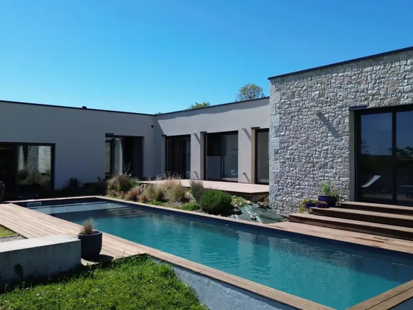 Exclusivité - Gerbécourt - Maison contemporaine avec vue dominante