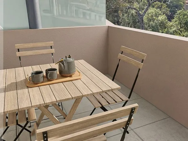 Dernier étage: T2 avec Terrasse dans résidence neuve- Celony