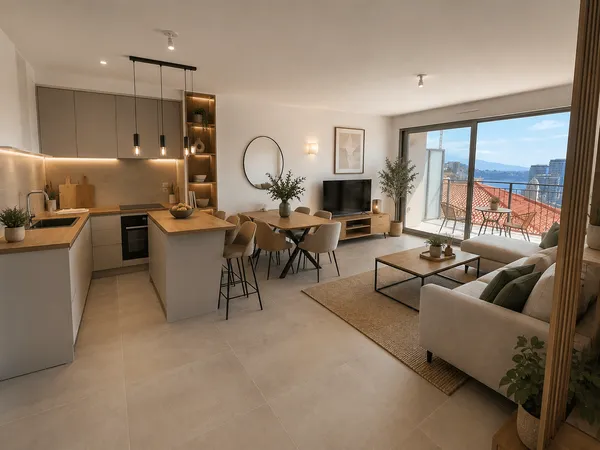 Appartement 3 pièces 64 m²