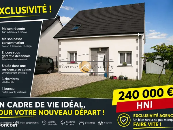 Pavillon 5 pièces 90 m²