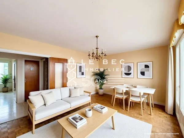 LORIENT : Appartement T4 avec garage et cave