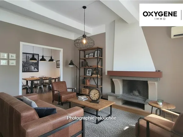 Perpignan centre : T3 88 m² avec cheminée, près du Castillet