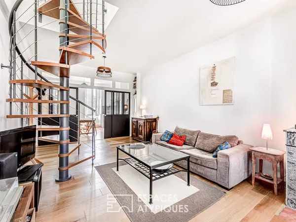 Duplex rénové au centre de Toulouse