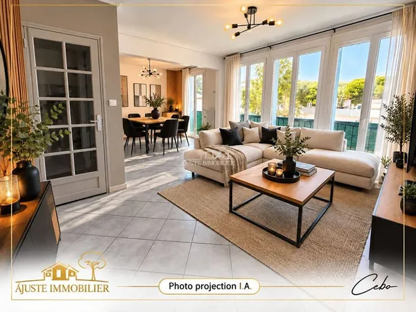 Appartement 4 pièces 83 m²