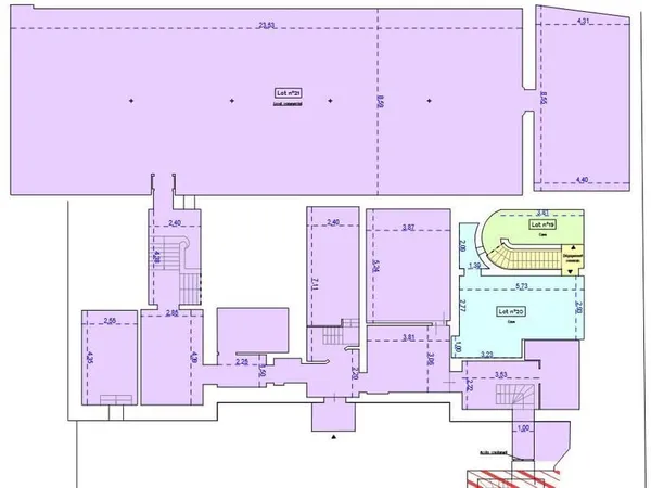 Local commercial 360 m² - Libre de toute occupation - Ancienne salle des coffres - Rouen centre