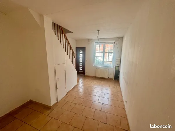 Exclusivite - tourcoing blanc seau - maison 3 chambres a renover - 95 000
