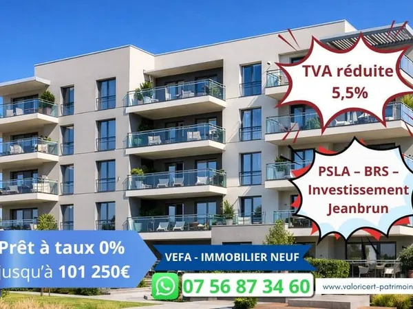 Appartement 3 pièces 60 m²