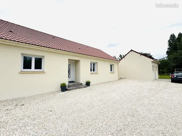 Vente | Maison de plain-pied | 6p | 4ch | 126 m² | Romilly-sur-Seine