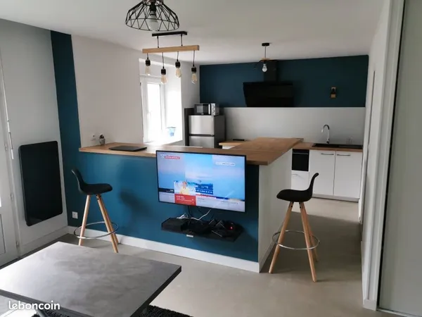 Grand T2 48 m2 et jardin au calme - Aixe sur Vienne Centre