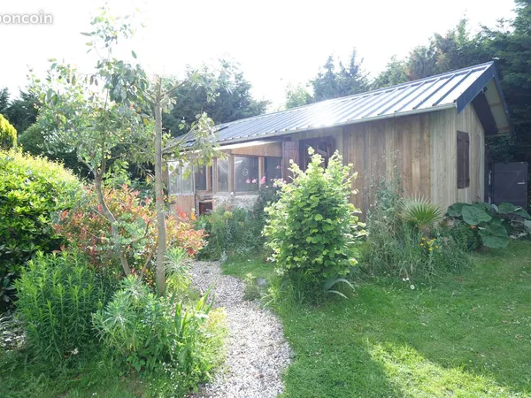 Maison bois campagne vacances