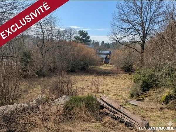 Terrain à bâtir Vente Saint-Sauveur-Camprieu  1513m² 66000€