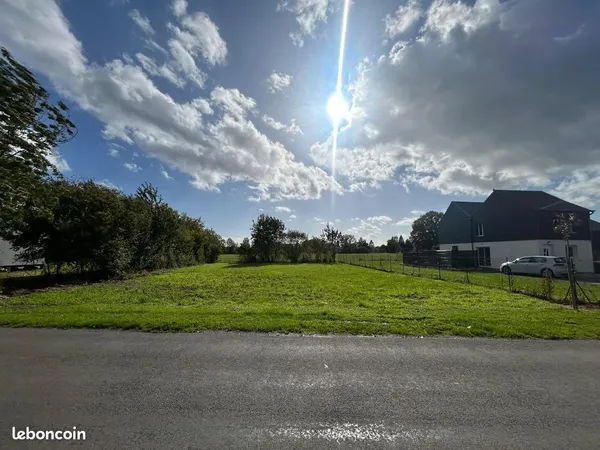 Terrain 898 m² Justine-Herbigny