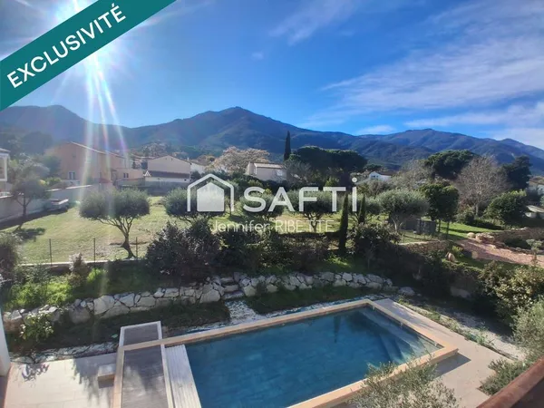 Villa 177m² - 4 chbres - piscine - 1300m² terrain