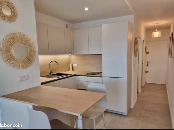 Appartement 32m2 entre mer et port