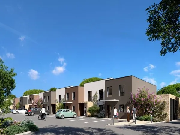 Villa T4 neuve avec parking et jardin