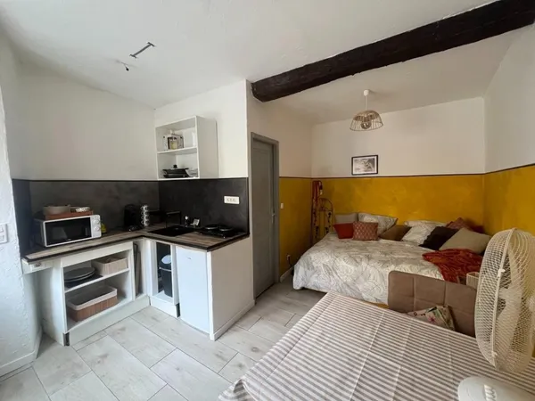 Studio 16,45m2 en rez de chaussée
