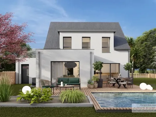 Maison neuve 8 pièces 125 m²
