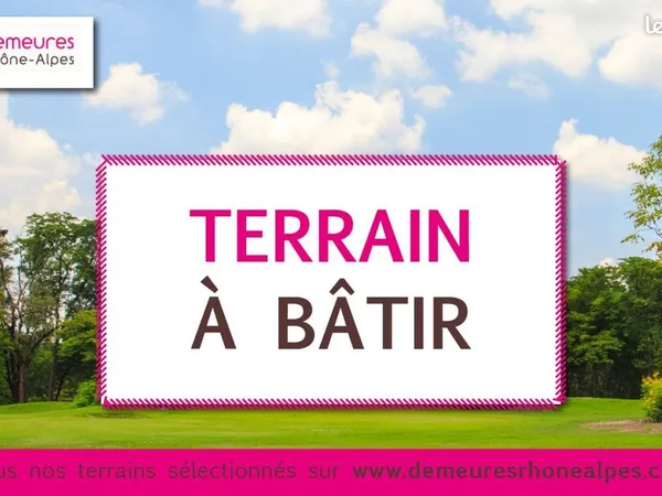 Terrain à bâtir de 308 m² à CHAVANAY (42)